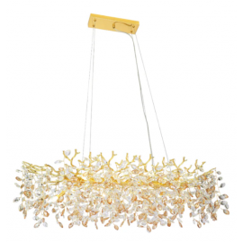 TELBIX-MOLENA 10 LIGHT RECTANGULAR PENDANT